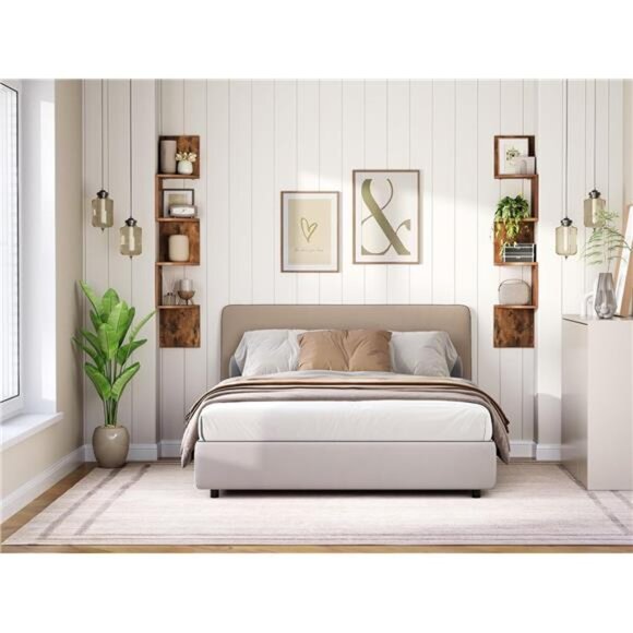 Corner Shelf Wall-Mounted, Set of 2 Floating Corner Shelves for Wall - Picture 6 of 7